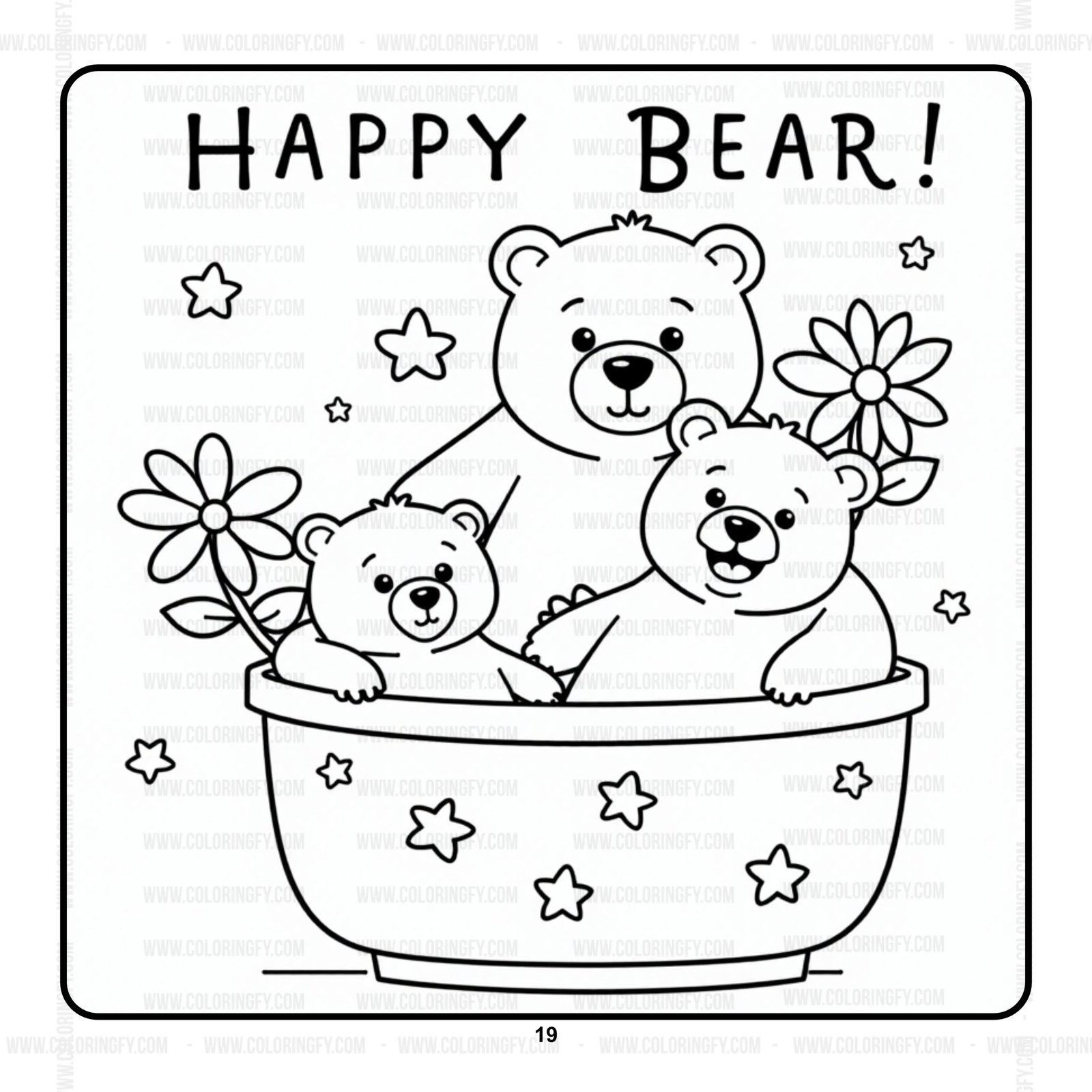 Cozy Bear Family Coloring Book Tome 2: Your Next Creative Escape – Image 4