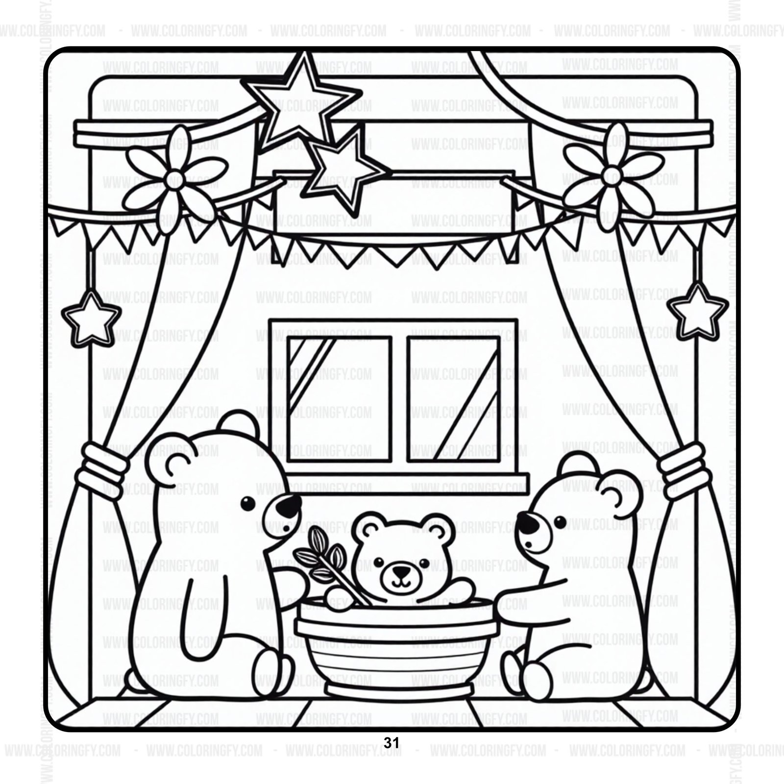 Cozy Bear Family Coloring Book Tome 2: Your Next Creative Escape – Image 5