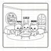 At Home with Pipo Lulu and Mimi coloring book – VOL 1 – 50 Pages - Image 3