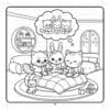 At Home with Pipo Lulu and Mimi coloring book – VOL 1 – 50 Pages - Image 5