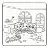 At Home with Pipo Lulu and Mimi coloring book – VOL 1 – 50 Pages - Image 4