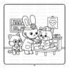 Fun Jobs with Pipo Lulu and Mimi Coloring book  – VOL 10 – 50 Pages - Image 5