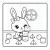 Shapes and Colors with Pipo Lulu and Mimi – VOL 12 – 50 Pages Coloring Book - Image 3