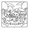 Our Animal Friends with Pipo Lulu and Mimi – VOL 15 Coloring Book - Image 4