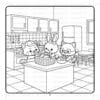 The Gourmet Cuisine of Pipo Lulu and Mimi Coloring Book – VOL 3 – 50 Pages - Image 5
