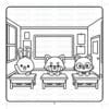 At School with Pipo Lulu and Mimi Coloring Book – VOL 8 – 50 Pages - Image 3