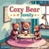 Coloring book Cozy Bear Family Vol 5: Digital Artistic Bliss