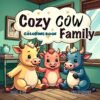 Cow Family Cheerful Coloring Pages Vol. 4: Digital Farm Joy