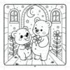 Cozy Bear Funny Family Coloring Book Vol 4: Relaxing Digital Fun