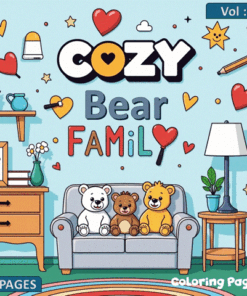 Cozy Bear Family Everyday Scenes