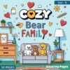 Cozy Bear Family Everyday Scenes