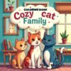 Cozy Cat Family Cute Coloring Book Vol. 5 Pure Digital Whimsy