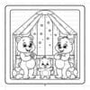 Coloring pages Cozy Bear Family Vol 6: The Ultimate Creative Escape - Image 4