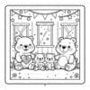 The Cozy Bear Family: Coloring Adventures Vol. 8 – Digital Joy - Image 4
