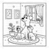 Dog Family cozy Coloring book Vol. 2: Digital Tail-Wagging Fun - Image 4