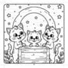 Cozy Cat Family Adventure Coloring Book Vol. 3: Digital Art Fun - Image 3