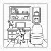 Dog Family Relaxing Coloring Book Vol. 4: Canine Digital Zen - Image 3