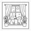 Dog Family Relaxing Coloring Book Vol. 4: Canine Digital Zen - Image 4