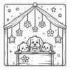 Dog Family Relaxing Coloring book Vol. 1: Digital Puppy Bliss - Image 5