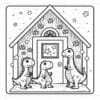 Dinosaur Family Relaxing Coloring book Vol. 3: Zen Prehistoric Art - Image 3
