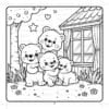 Coloring Cozy Bear Family Vol 7: A Digital Journey to Forest Joy - Image 3