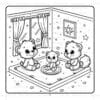 The Cozy Bear Family: Coloring Adventures Vol. 8 – Digital Joy - Image 3