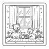Cozy Bear Family Everyday Scenes Vol. 9: Fun Digital Coloring - Image 4