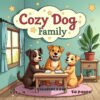 Dog Family Relaxing Coloring Book Vol. 4 Canine Digital Zen