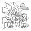 Pipo Lulu and Mimi Colorful World Coloring Book VOL 7 – 50 Pages - Image 3