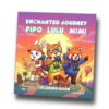 Pipo Lulu & Mimi Enchanted Journey Coloring Book VOL 5
