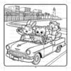 Pipo Lulu & Mimi Great Colorful Escape Coloring Book VOL 9 – 50 Pages - Image 3