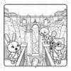 Pipo Lulu & Mimi Great Colorful Escape Coloring Book VOL 9 – 50 Pages - Image 5