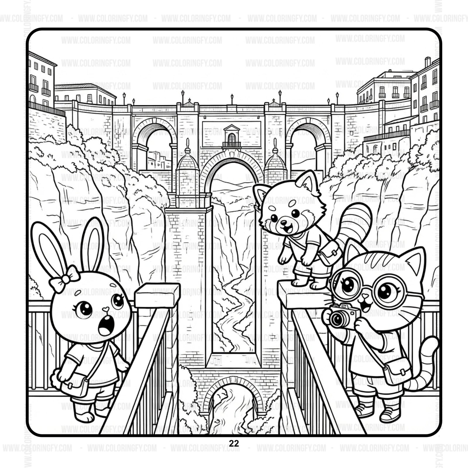 Pipo Lulu & Mimi Great Colorful Escape Coloring Book VOL 9 – 50 Pages – Image 5