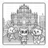 Pipo Lulu & Mimi Unforgettable Journey Coloring Book VOL 8 - Image 3