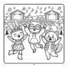 Pipo Lulu & Mimi Wonderful Journey Coloring Book VOL 10 – 50 Pages - Image 4