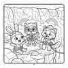 Pipo Lulu & Mimi Wonderful Journey Coloring Book VOL 10 – 50 Pages - Image 3
