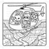 Pipo Lulu and Mimi World Adventures Coloring Book VOL 3 -  50 pages - Image 3