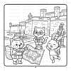 Pipo Lulu & Mimi Enchanted Journey Coloring Book VOL 5 – 50 Pages - Image 3