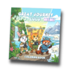 Pipo Lulu and Mimi Great Journey Coloring Book VOL 2