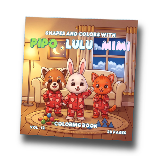 Shapes and Colors with Pipo Lulu and Mimi – VOL 12