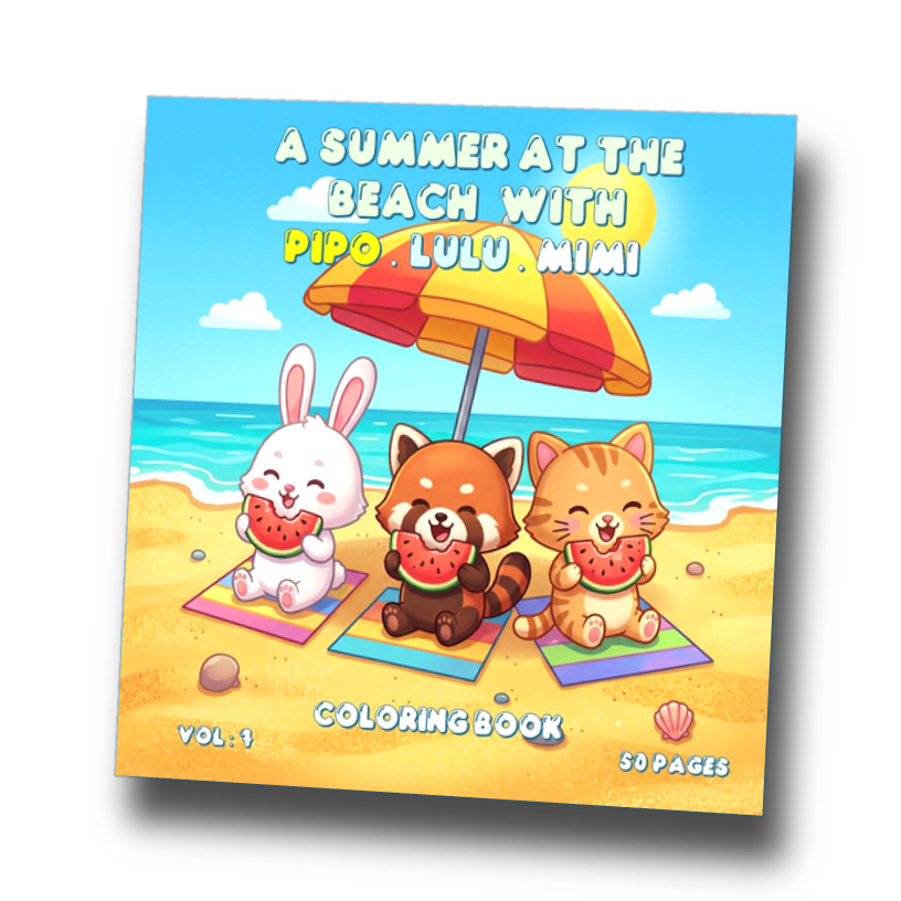 Splish, Splash, and Sunshine Pipo Lulu and Mimi at the Seaside – VOL 7