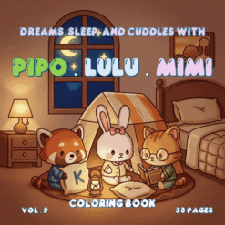 Alternative view of Starry Nights and Sleepy Skies: Dreaming with Pipo Lulu and Mimi – VOL 9