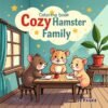Cozy Coloring Pages Hamster Family Vol. 3: Tiny Paws Digital Art