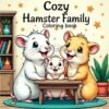 Cozy Hamster Family Coloring book Vol. 5: Whimsical Digital Joy