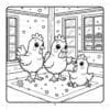 Cozy Coloring Pages Rooster Family Vol. 3 Is Here and Your Printer Is Ready - Image 5