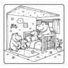 Cozy Coloring Book Hippopotamus Family Vol. 3 Digital Treasure - Image 5