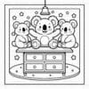 Coloring Book Cozy Koala Family Vol. 3: Adorable Relaxing Pages - Image 4