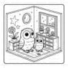 Cozy Coloring Book Owl Family Vol. 1: 50 Adorable Forest Pages - Image 5