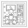 Rabbit Family Cozy Coloring Book Vol. 6: Adorable Bunny Escapes - Image 5