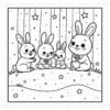 Rabbit Family Cozy Coloring Book Vol. 6: Adorable Bunny Escapes - Image 3